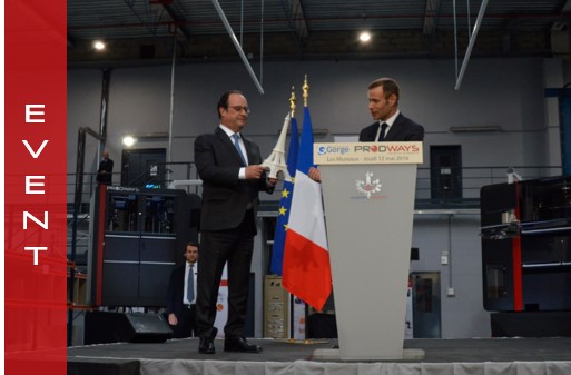 PRESIDENT FRAN?OIS HOLLANDE OF FRANCE HAS VISITED PRODWAYS